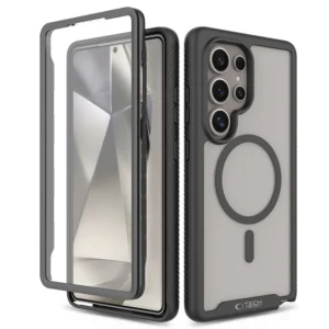 Tech-Protect Defense MagSafe Case for Samsung Galaxy S25 Ultra - Black