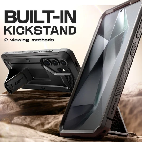 Supcase Unicorn Beetle Pro dėklas Samsung Galaxy S25 Ultra juodas - Image 3