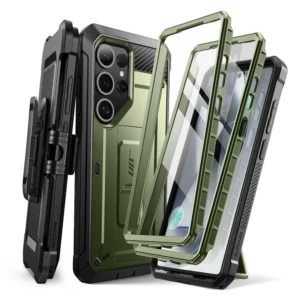 Supcase Unicorn Beetle Pro 2-set Case for Samsung Galaxy S25 Ultra - Olive