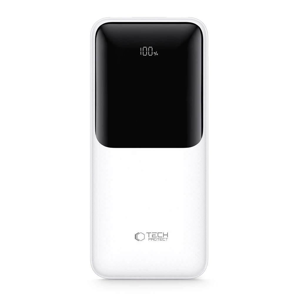 Tech-Protect Powerbank PB02 20000mAh 22.5W baltas - Image 3