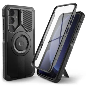 Tech-Protect Kevlar MagSafe+ Case for Samsung Galaxy S25 - Black