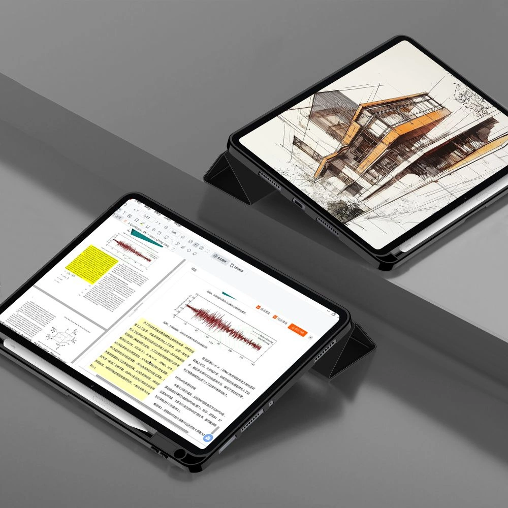 Tech-Protect SmartCase dėklas pieštukui Xiaomi Pad 7 / 7 Pro juodas - Image 6