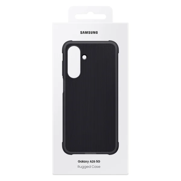 Samsung tvirtas silikoninis dėklas EF-RA266CBEGWW Samsung Galaxy A26 5G – juodas - Image 6