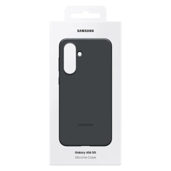 Samsung silikoninis dėklas EF-PA566CBEGWW Samsung Galaxy A56 5G – juodas - Image 6