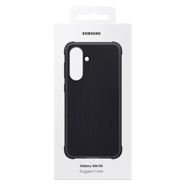 Samsung tvirtas silikoninis dėklas EF-RA566CBEGWW Samsung Galaxy A56 5G – juodas - Image 6
