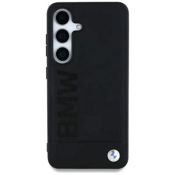 BMW odinis didelis logotipo dėklas Samsung Galaxy S25+ – juodas - Image 3
