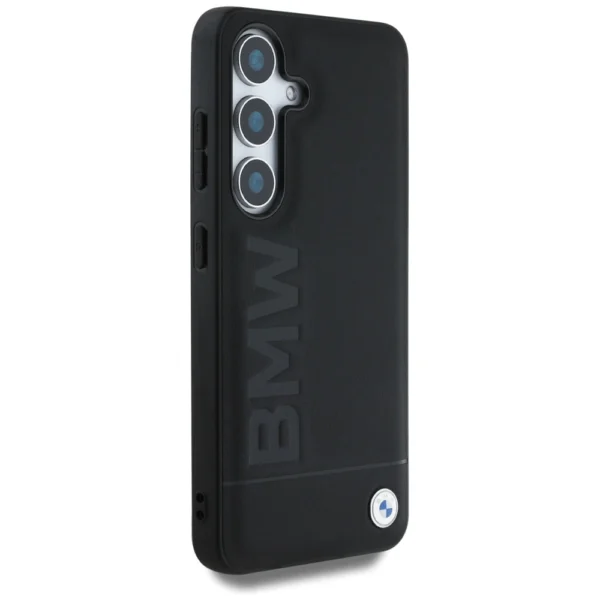 BMW odinis didelis logotipo dėklas Samsung Galaxy S25+ – juodas - Image 4