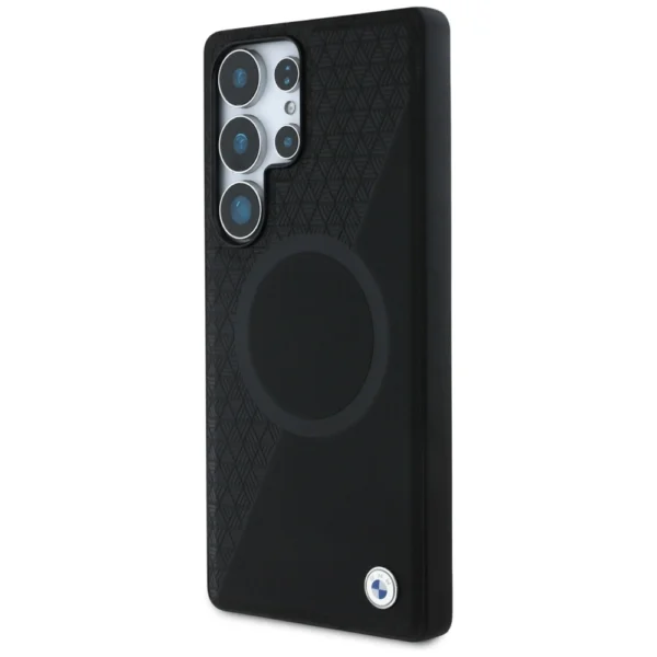 BMW odinis pusiau tekstūruotas MagSafe dėklas Samsung Galaxy S25 Ultra – juodas - Image 2