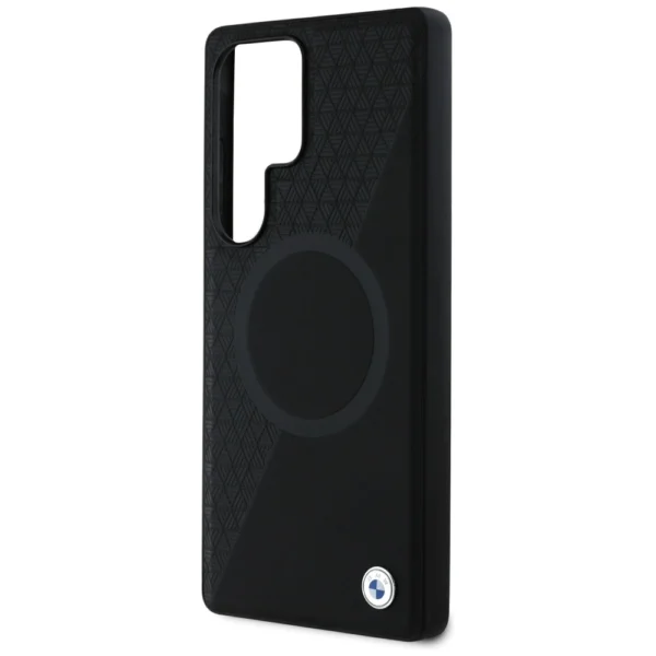 BMW odinis pusiau tekstūruotas MagSafe dėklas Samsung Galaxy S25 Ultra – juodas - Image 6