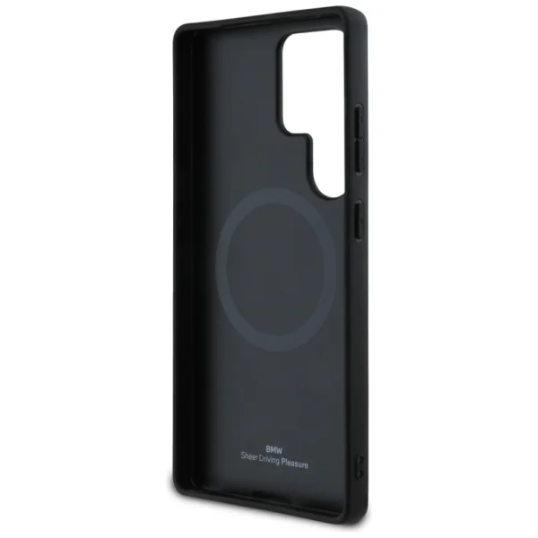BMW odinis pusiau tekstūruotas MagSafe dėklas Samsung Galaxy S25 Ultra – juodas - Image 7
