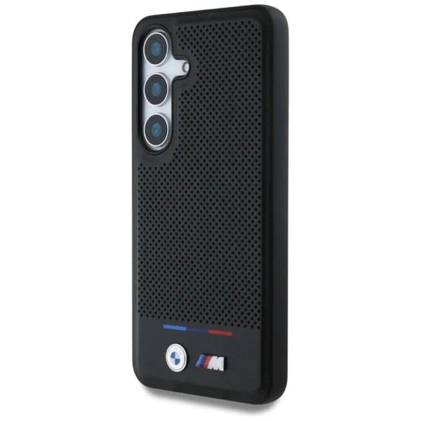 BMW odinis trispalvės juostos MagSafe dėklas Samsung Galaxy S25+ – juodas - Image 2