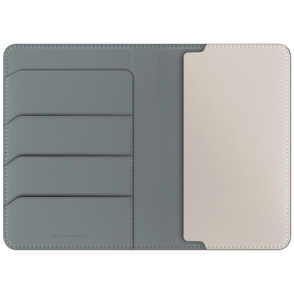 Uniq Belmont RFID blokuojantis paso dėklas – žalia/dramblio kaulo - Image 2