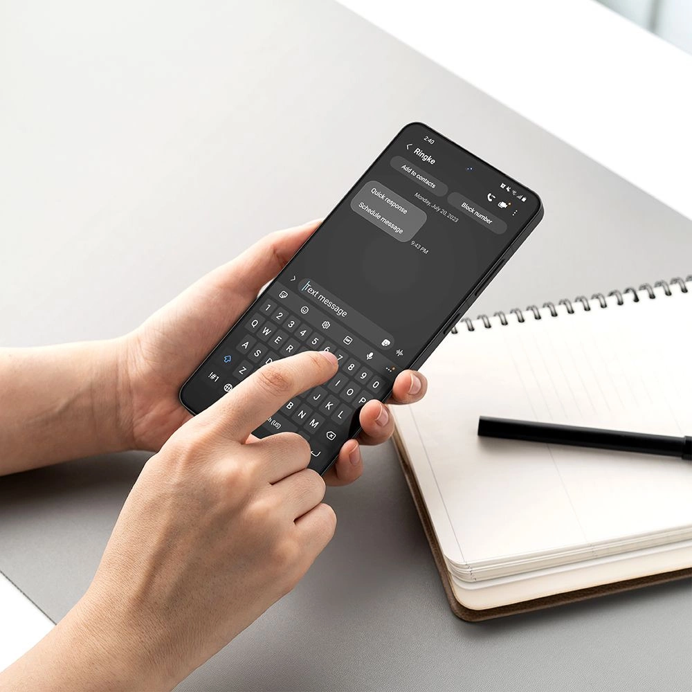 Ringke Dual Easy 2 vnt. ekrano apsauga OnePlus 13R – skaidri - Image 5