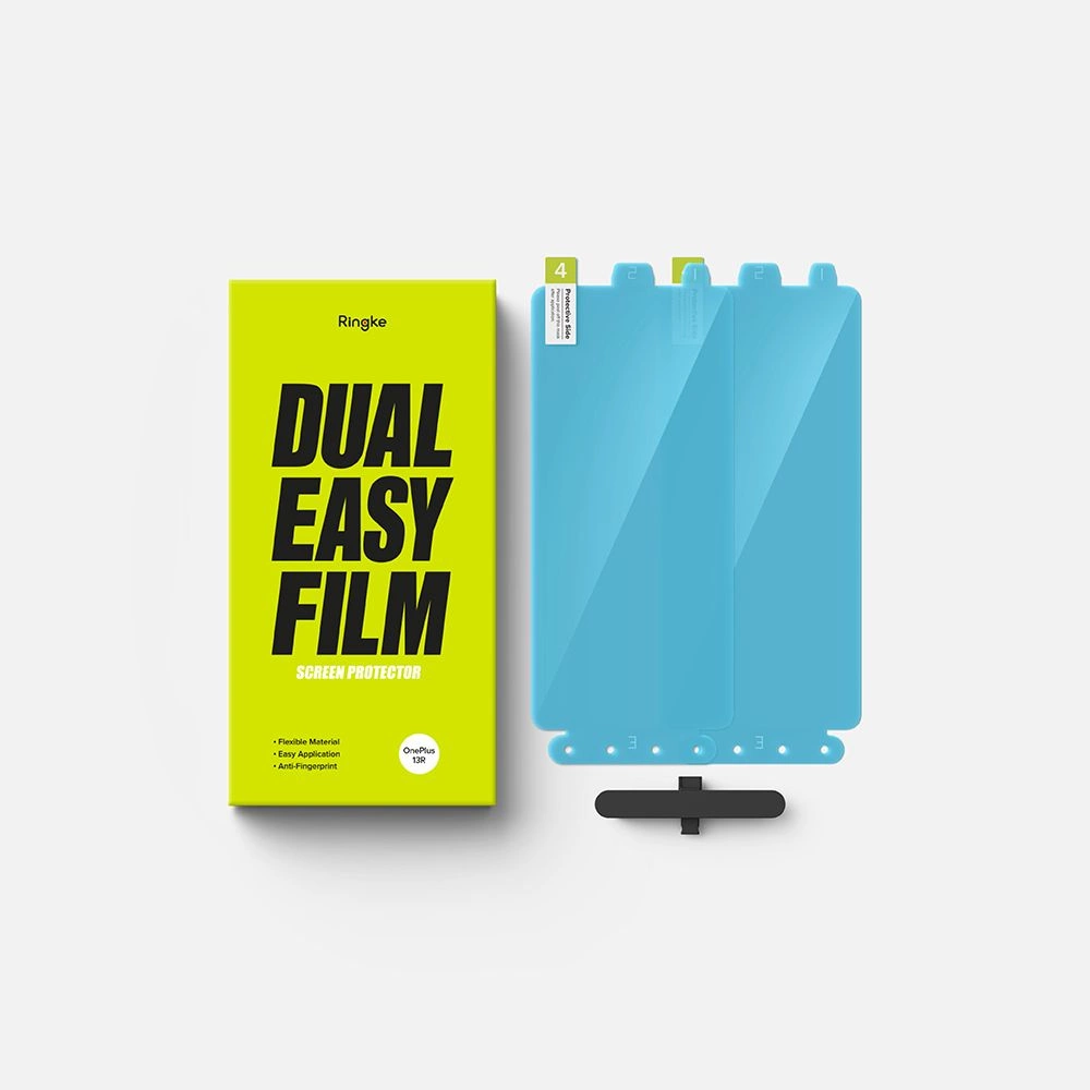 Ringke Dual Easy 2 vnt. ekrano apsauga OnePlus 13R – skaidri - Image 6