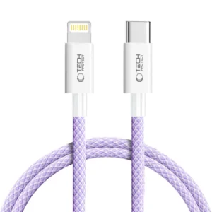 Tech-Protect Ultraboost Lite Lightning Cable PD60W/3A 1m - Purple
