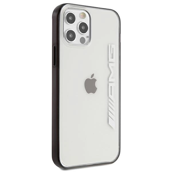 AMG Metalizuotas dažytas dėklas iPhone 12 Pro Max – skaidrus - Image 4