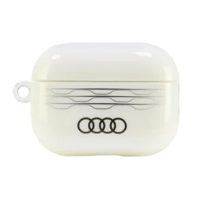 Audi IML Geometric Pattern Case for AirPods Pro 2 - White