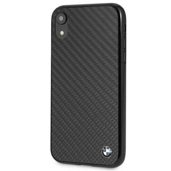 BMW Signature Carbon dėklas iPhone Xr - juodas - Image 2
