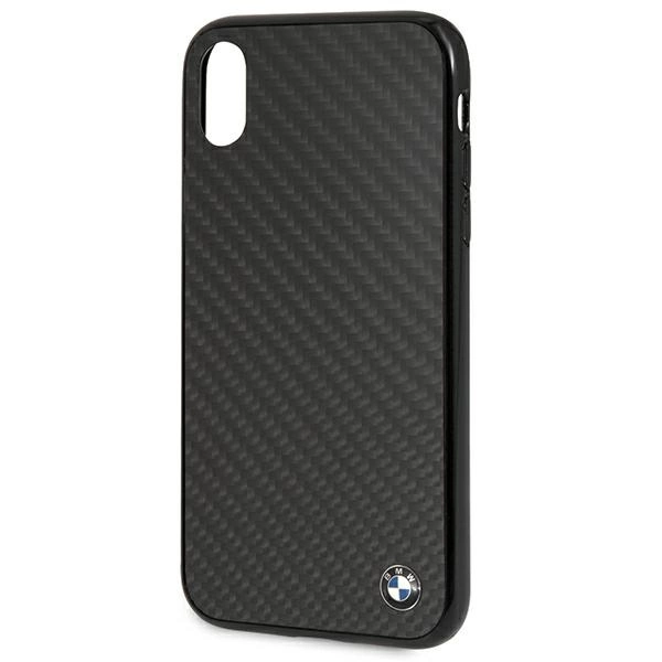 BMW Signature Carbon dėklas iPhone Xr - juodas - Image 3