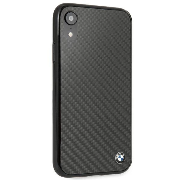 BMW Signature Carbon dėklas iPhone Xr - juodas - Image 5
