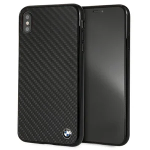 BMW Siganture Carbon Case for iPhone Xs Max - Black