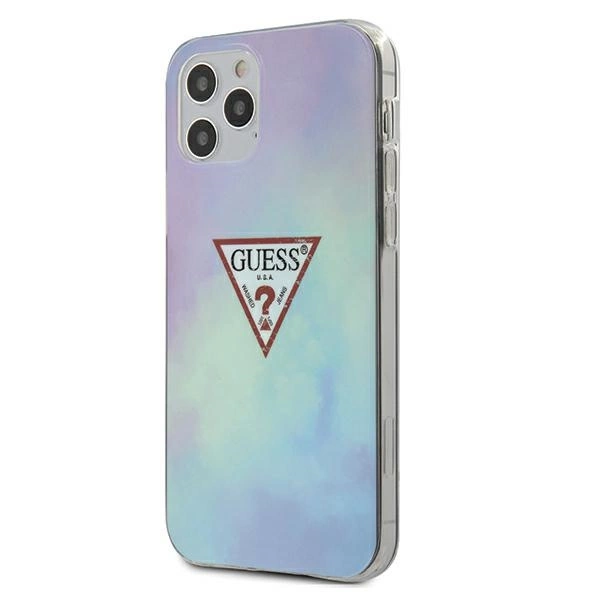 Guess Tie & Die Collection Case for iPhone 12 / 12 Pro 6.1" - Blue