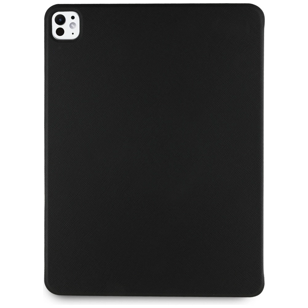 Karl Lagerfeld Saffiano Magnetinis Karl & Choupette dėklas iPad Pro 13” 2024 Book Cover - juodas - Image 3