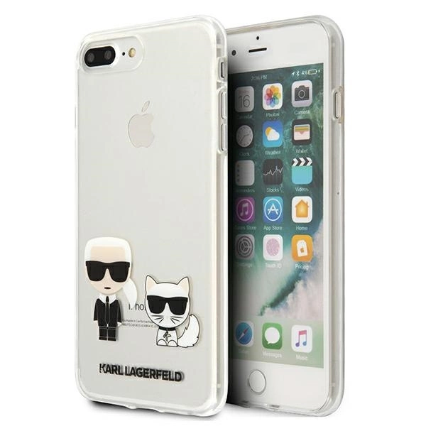 Karl Lagerfeld Karl & Choupette iPhone 7 / 8 Plus Case - Transparent