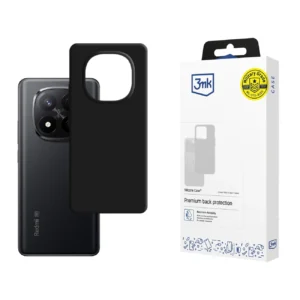 3mk Silicone Case for Xiaomi Redmi Note 14 Pro+ - black