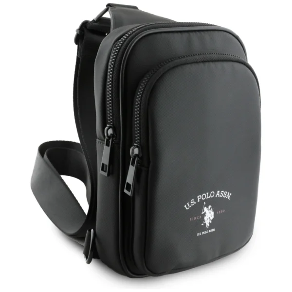 US Polo Petit Pique Crossbody Arch telefono dėklas - juodas - Image 2