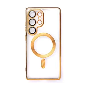 Electroplated Case with MagSafe galvanized for iPhone 16e - gold