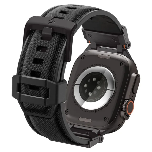 Spigen DuraPro Armor dirželis Apple Watch 44 / 45 / 46 / 49 mm - juodas - Image 3