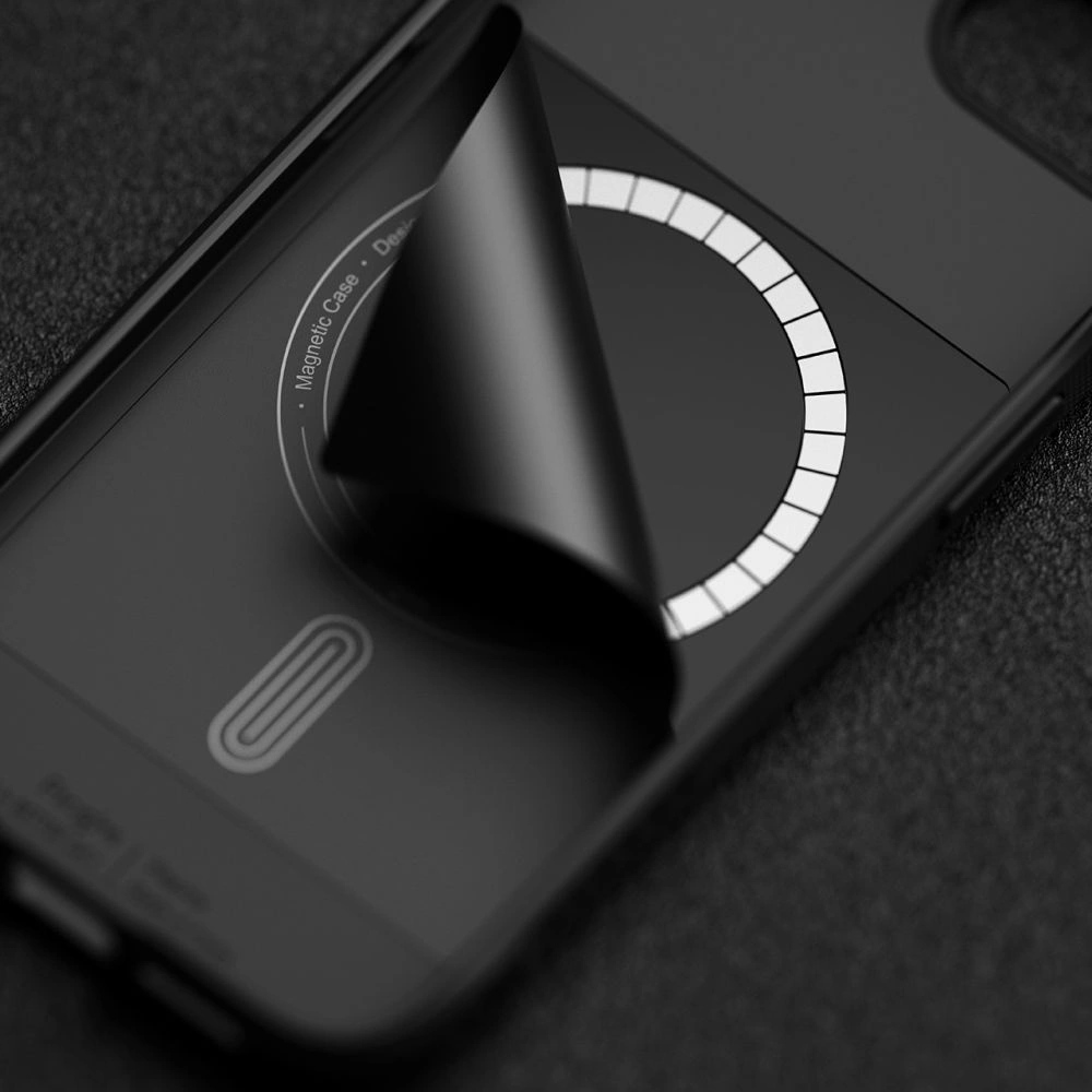Ringke Onyx magnetinis MagSafe iPhone 16e dėklas – juodas - Image 6