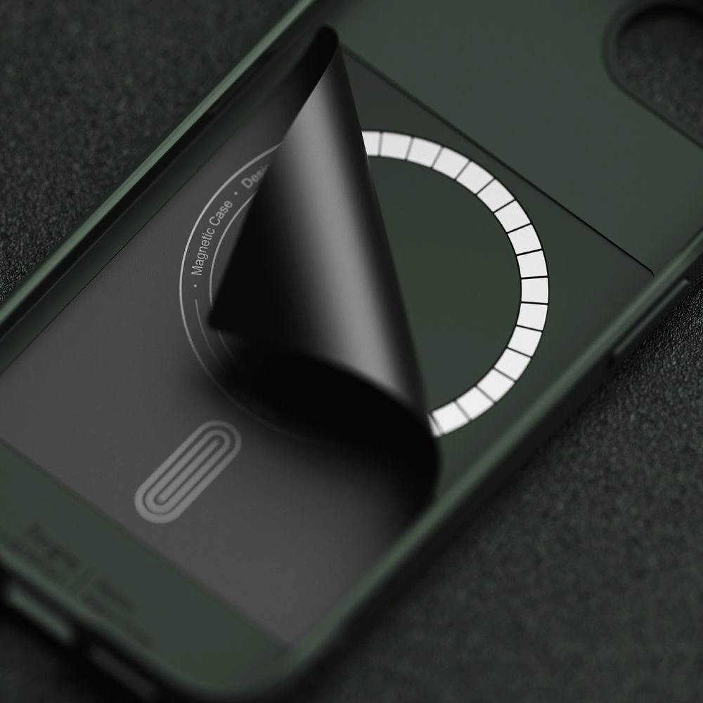 Ringke Onyx magnetinis MagSafe iPhone 16e dėklas – žalias - Image 6