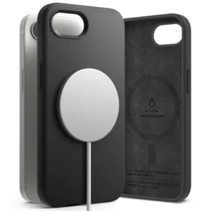 Ringke Silicone Magsafe iPhone 16e Case - Black