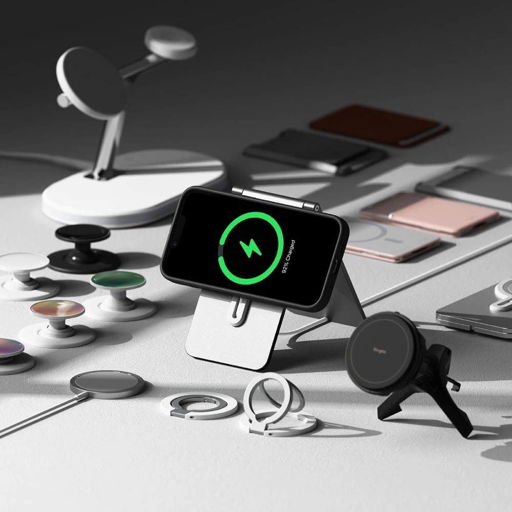 Ringke Silicone MagSafe iPhone 16e dėklas – juodas - Image 6