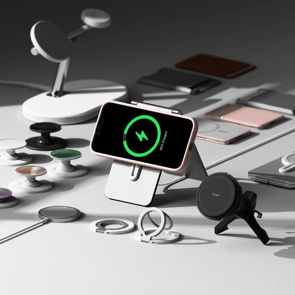 Ringke Silicone MagSafe iPhone 16e dėklas – rožinis - Image 6