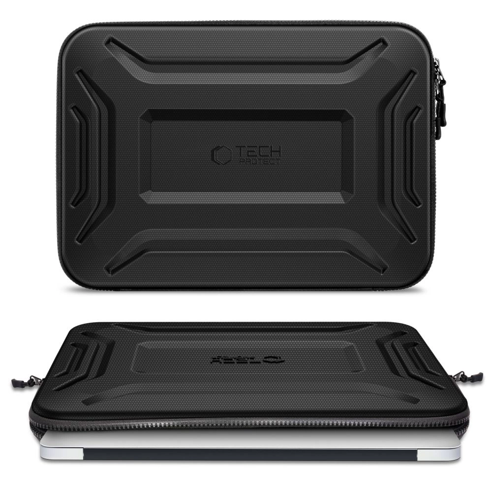 Tech-Protect Kevlar Pro nešiojamo kompiuterio dėklas 13–14” – juodas - Image 3