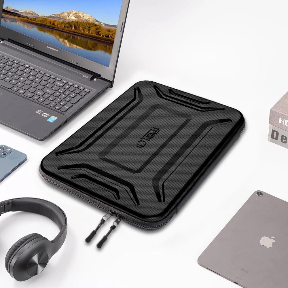 Tech-Protect Kevlar Pro nešiojamo kompiuterio dėklas 13–14” – juodas - Image 6