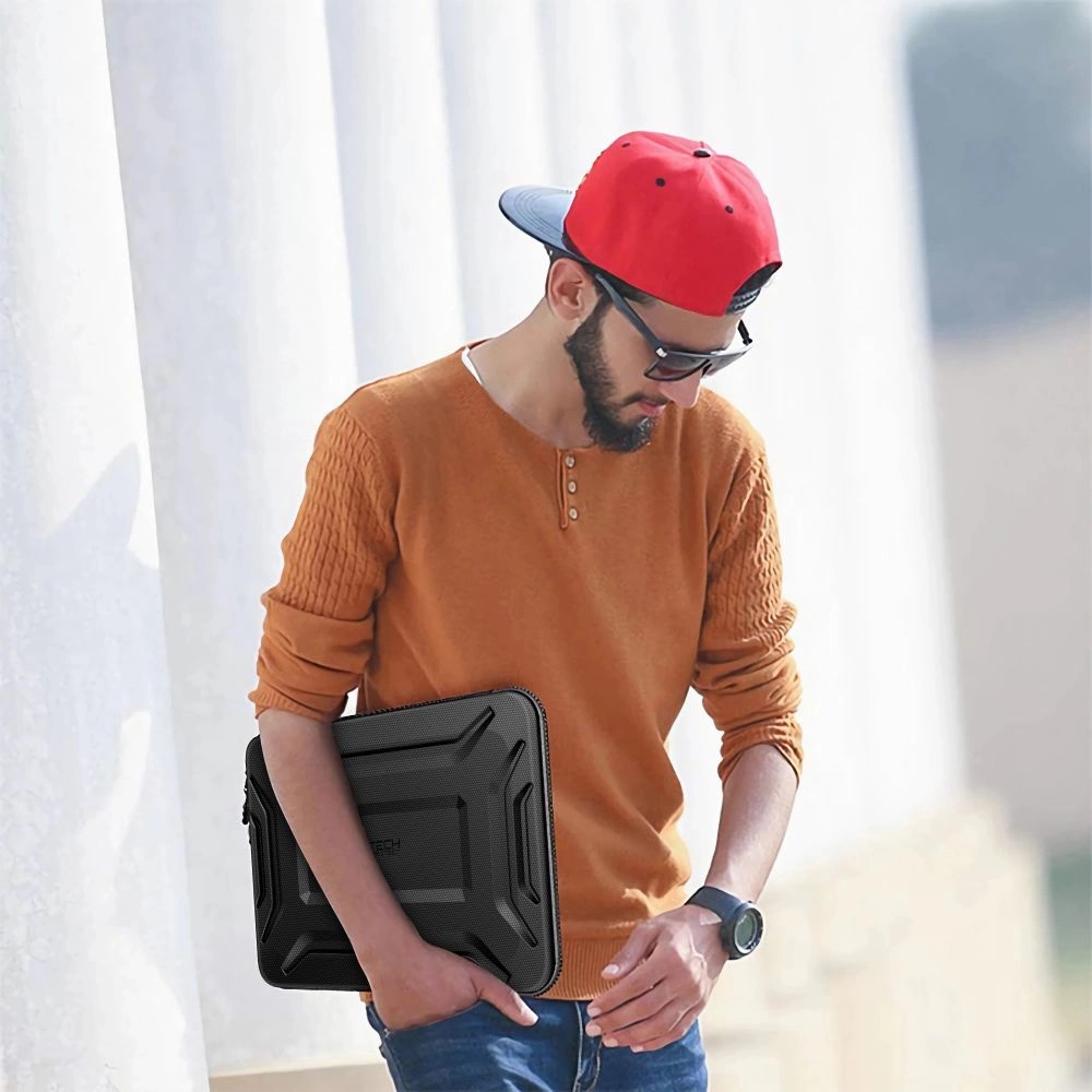 Tech-Protect Kevlar Pro nešiojamo kompiuterio dėklas 15–16” – juodas - Image 10