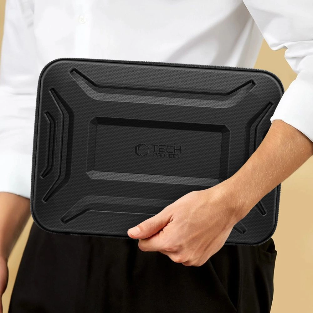 Tech-Protect Kevlar Pro nešiojamo kompiuterio dėklas 15–16” – juodas - Image 12