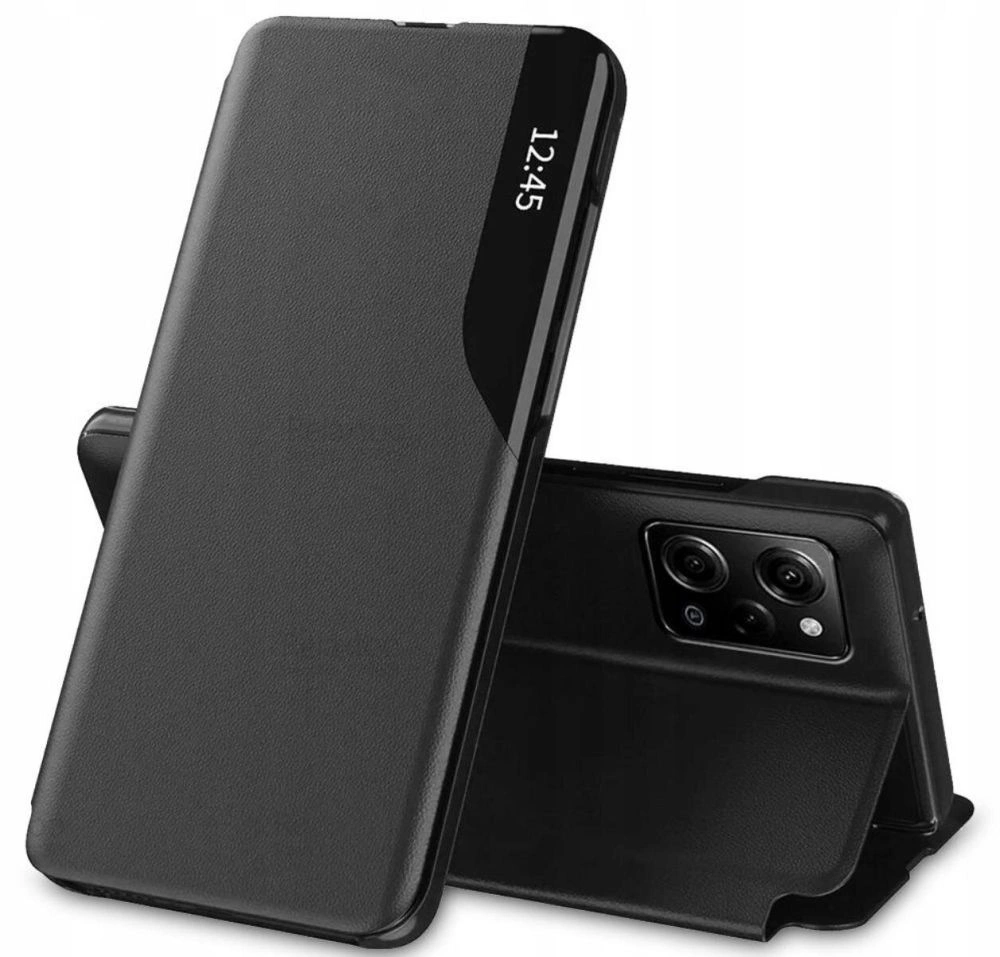 Tech-Protect Smart View case for Xiaomi Redmi 12 - black