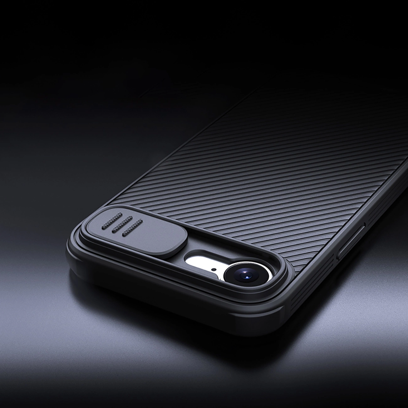 Nillkin CamShield Pro magnetinis dėklas iPhone 16e – juodas - Image 8