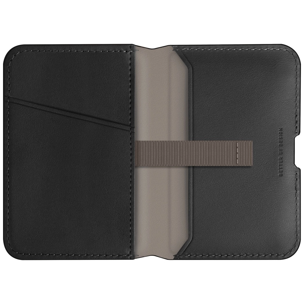 Uniq Lyden DS RFID magnetinė piniginė su telefono stovu – juoda - Image 2
