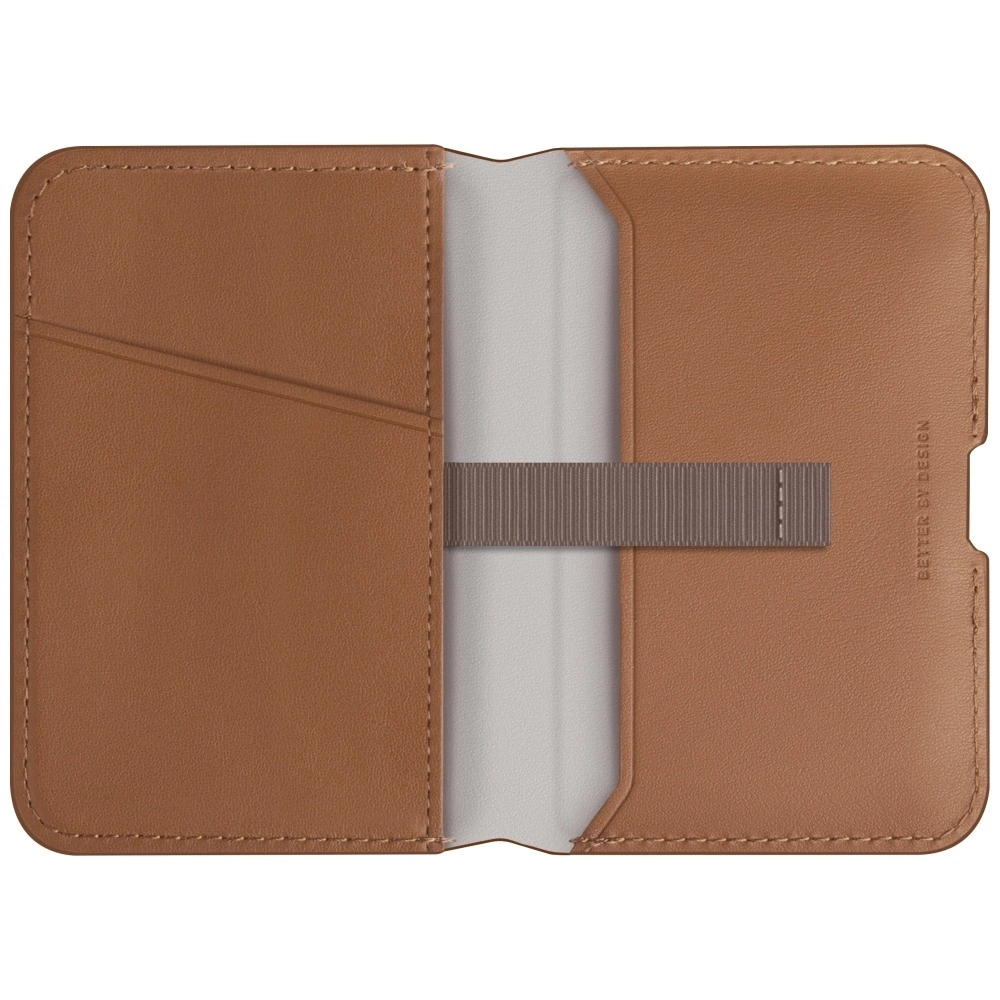 Uniq Lyden DS RFID magnetinė piniginė su telefono stovu – ruda - Image 2