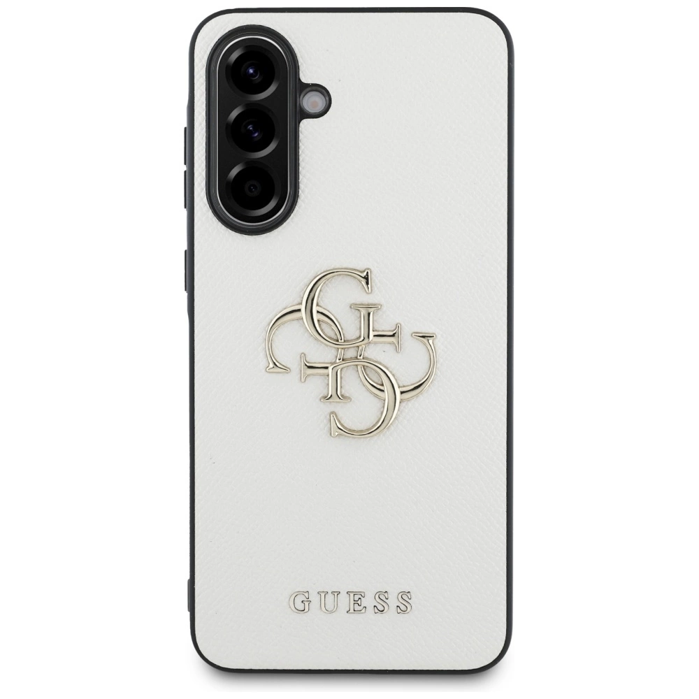 Guess Grained Big 4G Logo Small Classic Logo dėklas Samsung Galaxy A56 - smėlio spalvos - Image 2