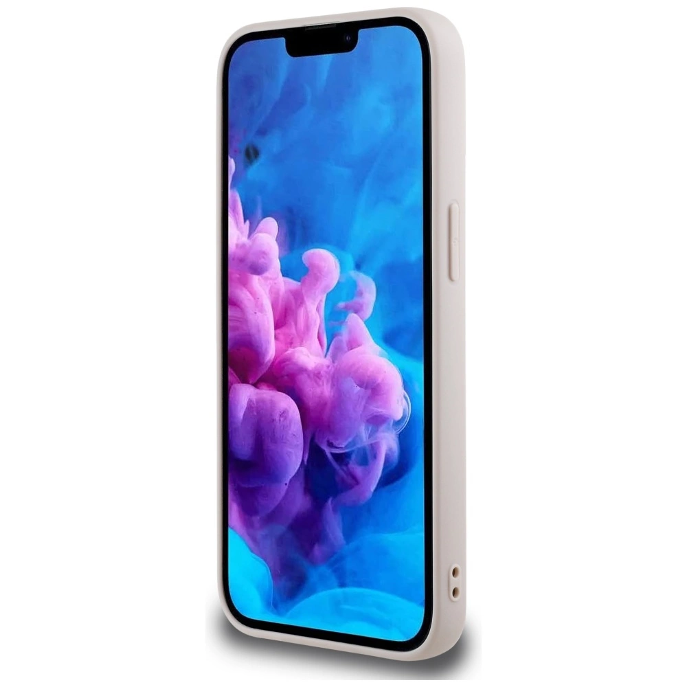 Guess Grained Ring MagSafe iPhone 16e dėklas - rožinis - Image 5