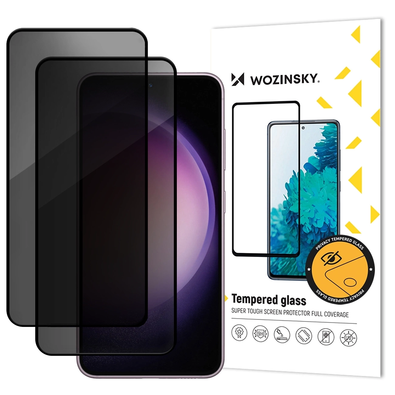 Wozinsky Privacy Glass tempered glass for Xiaomi POCO M7