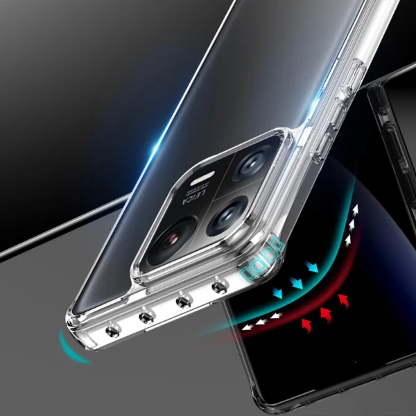 Dux Ducis Clin dėklas Xiaomi 13 Pro Armor Back Cover - skaidrus - Image 7