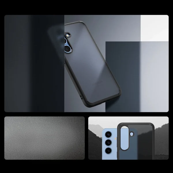 Spigen Ultra Hybrid dėklas Samsung Galaxy S25 - juodas - Image 3